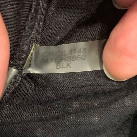 NWT Calvin Klein women’s size large black tank top with all over rhinest… - Picture 4 of 14